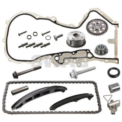Abbildung von SWAG 33 10 2172 Steuerkettensatz Zahnkette, Kette geschlossen VOLKSWAGEN: Polo V Schrägheck, Golf 5 Touran I, SKODA: Fabia 2 Schrägheck