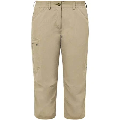 Abbildung von VAUDE Damen Hose Farley Capri Pants IV, Muddy, 38, 03874