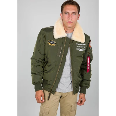 Abbildung von Alpha Industries Injector AIR Force Winterjacke, Herren, Größe: XL, Dark green