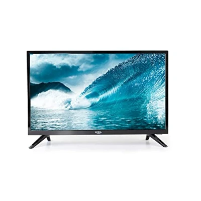 Abbildung von Xoro HTL 2477 60 cm (23.6 Zoll) SmartTV HD Fernseher mit integriertem Triple Tuner (DVB S2/T2/C), HbbTV, H.265/HEVC Decoder und Mediaplayer, 12V DC, schwarz