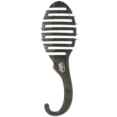 Abbildung von Wet Brush Dusch Entwirrer Bürste Schwarzer Glitzer von For Unisex 1 Stück Haarbürste
