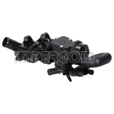 Abbildung von ORIGINAL IMPERIUM 230111 Flansch Kunststoff mit Dichtung ohne Thermostat RENAULT: Clio 4 Schrägheck, GRAND SCENIC 3, MEGANE 3 Grandtour