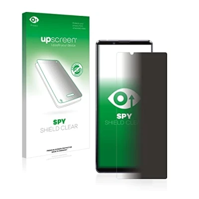 Abbildung von upscreen Anti Spy Blickschutzfolie für Sony Xperia 1 II Privacy Screen Displayschutz Folie [Sichtschutz, Blaulichtfilter]