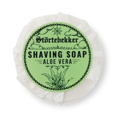 Abbildung von Störtebekker Rasierseife Aloe Vera für ergiebigen Rasierschaum Handgefertigt, 1 tlg.