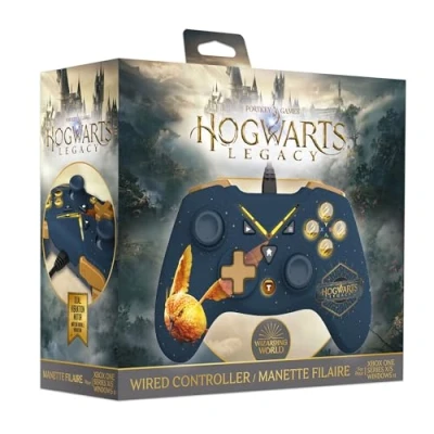 Abbildung von Freaks and Geeks Harry Potter Hogwarts Legacy Golden Snidget PC/XBOX Kabel Controller blau