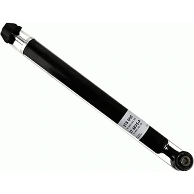 Abbildung von SACHS 315 868 Stoßdämpfer Gasdruck Zweirohr Teleskop oben Stift, unten Auge FORD: B Max, FIESTA 6, 6 Van