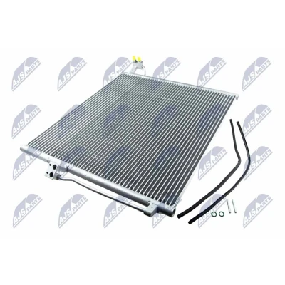 Abbildung von NTY CCS ME 036 Klimakondensator mit Trockner Aluminium MERCEDES BENZ: ML Klasse