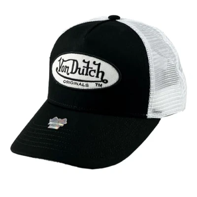 Abbildung von Von Dutch Trucker Unisex Cap, Größe: One Size, Black/white