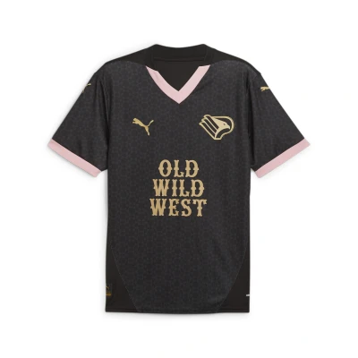 Abbildung von Puma Palermo F.C. FußballTrikot Black gold, Herren, Größe: XS, gold