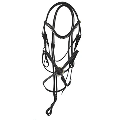 Abbildung von Rhinegold 0 Anatomic Mexican Bridle Cob Havana Trense