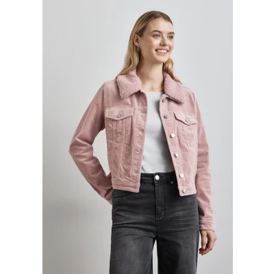 Abbildung von Street One MIT Kragen Leichte Jacke, Damen, Größe: 34, Rosa