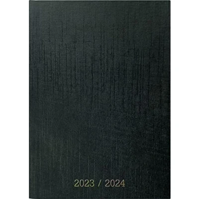 Abbildung von BRUNNEN Schülerkalender „Balacron Mystèry“ 2023/2024 2 Seiten = 1 Woche A5 schwarz