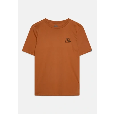 Abbildung von Quiksilver EVO Original TEE Unisex Tshirt print für Kinder, Größe: 164, Bran