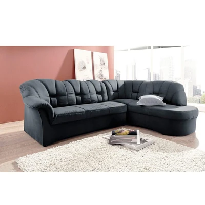 Abbildung von DOMO collection Ecksofa &quot;Papenburg L Form&quot;, mit Ottomane, wahlweise Bettfunktion