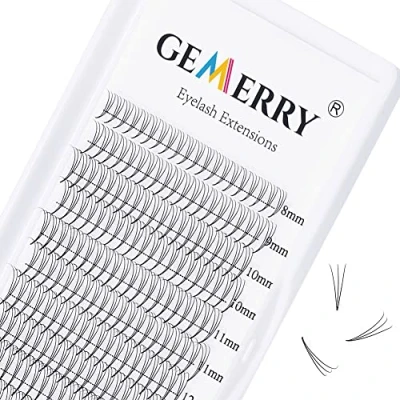 Abbildung von Fertige Fächer Wimpern 3D Lashes Volumen Büschelwimpern 0,07 D curl Mix 8 14mm für Wimpernverlängerung von GEMERRY (3D 0.07 Mix)