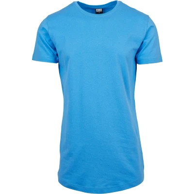 Abbildung von Urban Classics Shaped LONG DO NOT USE Tshirt basic, Herren, Größe: Small, Horizon blue