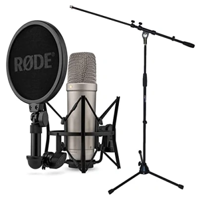 Abbildung von RØDE Mikrofon Rode NT1 5th Generation XLR USB mit Stativ