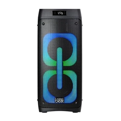 Abbildung von SILVA Schneider SB TWS 200 BT XL Soundbox 400W Bluetooth 5.0 Funktion USB &amp; Micro SD MP3 Wiedergabe Mikrofon Instrumentenanschluss LED Effekte Inkl. Fernbedienung