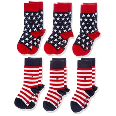 Abbildung von Tommy Hilfiger TH KIDS SOCK 6P STARS AND STRIPES