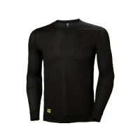 Abbildung von Helly Hansen HH Lifa Crewneck Color: 990 Black Talla: XL
