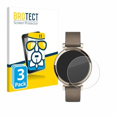 Abbildung von BROTECT Schutzglas für Garmin Lily 2 (3 Stück) Schutzfolie Panzer Folie Glas [Extrem Kratzfest 9H, Anti Fingerprint, Ultra Transparent]