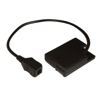 Abbildung von vhbw DC Kuppler Netzadapter kompatibel mit Nikon D3400, D3500, D3300, D5100, D5200, D5300, D3100, D3200 Kamera, Digitalkamera, DSLR, Spiegelreflex
