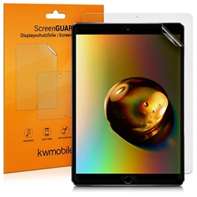 Abbildung von kwmobile 2X Tablet Schutzfolie kompatibel mit Apple iPad Pro 10,5&quot; Folie Full Screen Protector Displayfolie entspiegelt