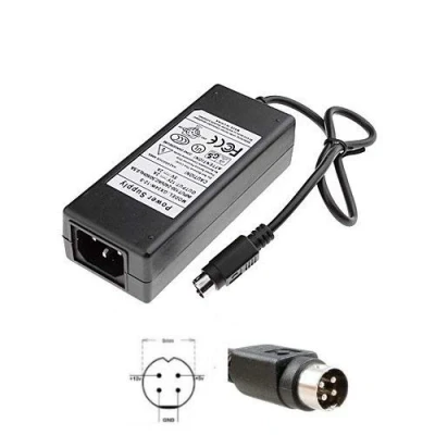 Abbildung von TOP CHARGEUR * Netzteil Netzadapter Ladekabel Ladegerät 12V 5V 2A 4 Pin für Festplatte Toshiba PX1266E 1G25
