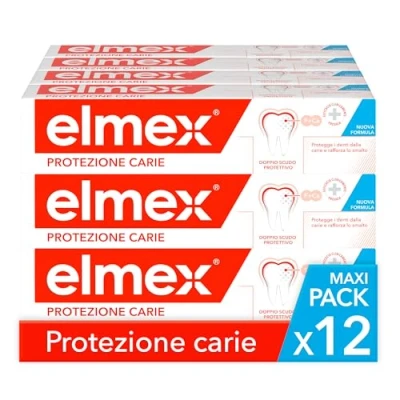 Abbildung von elmex Zahnpasta Schutz Karies 75 ml x 12