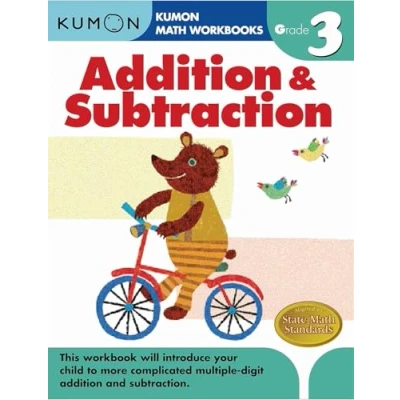Abbildung von Grade 3 Addition &amp; Subtraction (Kumon Math Workbooks)