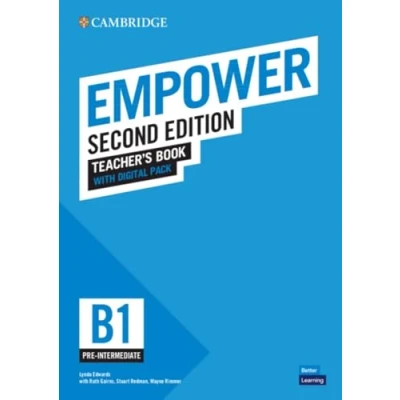 Abbildung von Empower Second edition B1 Pre intermediate: Teacher’s Book with Digital Pack (Cambridge English edition)