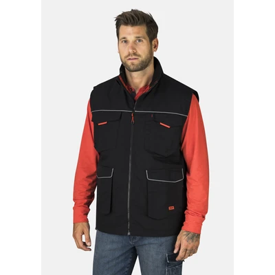 Abbildung von HERO by John Medoox Arbeitsweste Pro Workwear Arbeits Cargoweste Outdoor Funktionsqualitätfür Herren