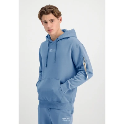 Abbildung von Alpha Industries Organics EMB Hoody Kapuzensweat für Herren Organic Petrol