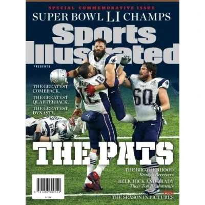 Abbildung von Sports Illustrated New England Patriots Super Bowl LI Champions Special Commemorative Issue Team Celebration Cover: The Pats: Greatest Comeback, Quarterback, Dynasty