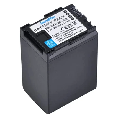Abbildung von DuraPro 1Pc 3000mAh BP 828 Akku für Canon 820; VIXIA GX10 HFS30 HF20 HG20 G30 G40 XA20 XA25 HFM300 Camcorders