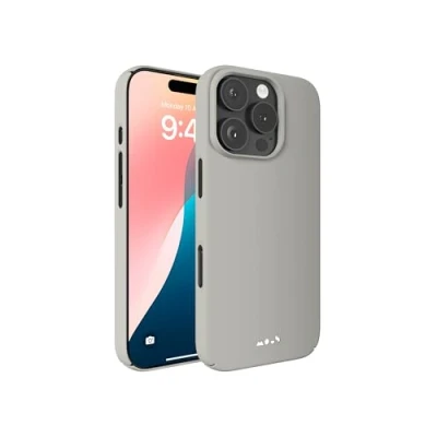 Abbildung von Mous Hülle für iPhone 16 Pro Max MagSafe Kompatibel Case Super Thin 2.0 Schlanke Design Handyhülle Sand