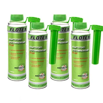 Abbildung von Flotex Kraftstoffsystemreiniger, 4 x 250ml Additiv Reiniger Kraftstoff System
