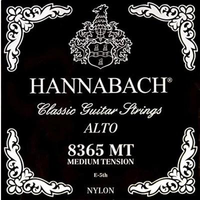 Abbildung von Hannabach Klassikgitarre Saiten, Alt Gitarre, E5 8365MT, Serie 836MT, Medium Tension