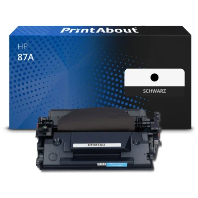 Abbildung von Toner kompatibel mit HP 87A (CF287A) Schwarz