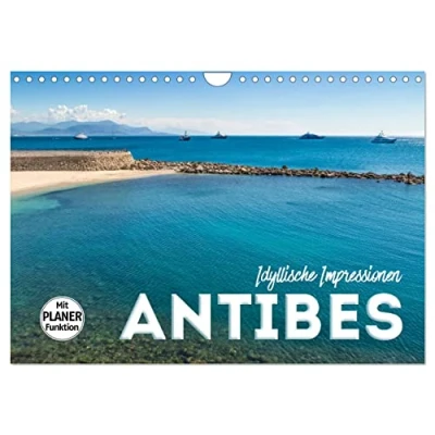 Abbildung von ANTIBES Idyllische Impressionen (Wandkalender 2025 DIN A4 quer), CALVENDO Monatskalender