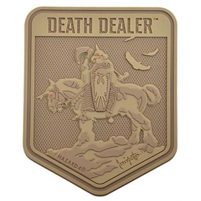 Abbildung von Hazard 4 Death Dealer By Frank Frazetta Aufnäher Kojote