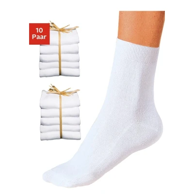 Abbildung von Go in Basicsocken, (Packung, 10 Paar), unifarben