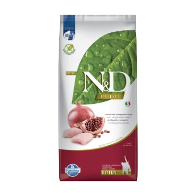 Abbildung von N&amp;D PRIME CAT KITTEN Huhn &amp; Granatapfel varianten 10 kg