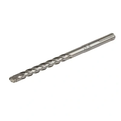 Abbildung von Dewalt SDS Plus Elite Hammerbohrer DT8929 (10x210x150mm, mit Vier Schneiden Geometrie, Vollhartmetall Kopf &amp; Iron Blast Technologie, für den Einsatz in Beton, Mauerwerk, Natur Kunststein)