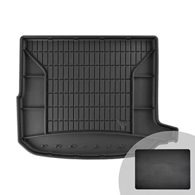Abbildung von FROGUM ProLine 3D Gummimatte Exklusive Auto Kofferraummatte Kofferraumwanne für Mercedes Benz GLC C253 ab 2016 Bequemer Organiser Die höchsten Kanten
