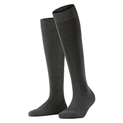 Abbildung von Falke Climawool Business &amp; Casual Kniestrümpfe, Damen, Größe: 37/38, Anthra mel