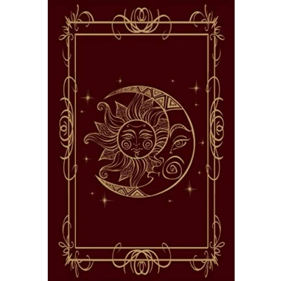 Abbildung von Witch Journal: Blank Lined Notebook Journal With A Vintage Moon and Stars Design Makes Great Witchy Stuff Gift