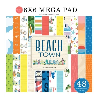 Abbildung von Carta Bella Beach Town 6x6 Inch Cardmakers Mega Pad (CBBT427031)