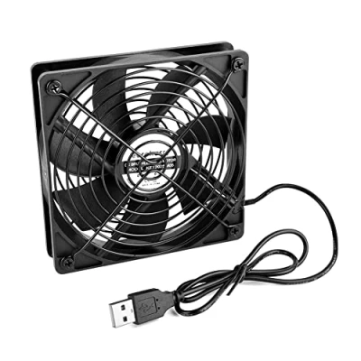 Abbildung von euroharry Mini USB Ventilator PC lüfter 120MM Gehäuse