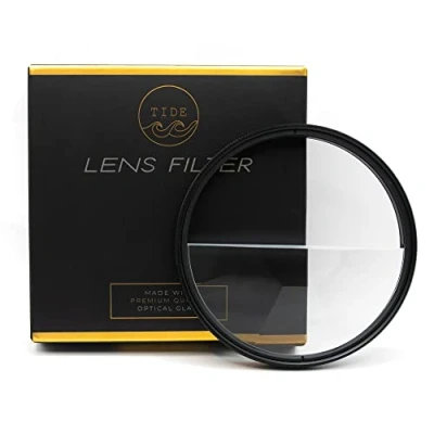 Abbildung von Tide Optics Split Kaleidoskopfilter 77 mm Prisma Kameraobjektiv Gewindefilter